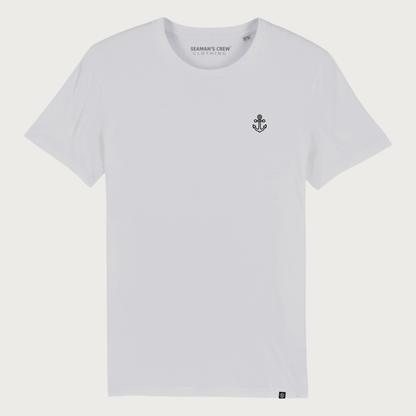 Anchor embroidered T-shirt