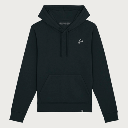 Dolphin  embroidered Hoodie