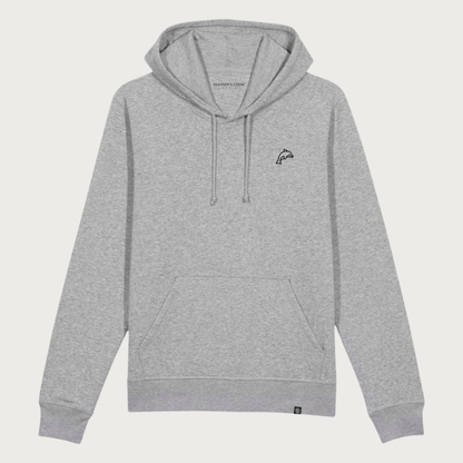 Dolphin  embroidered Hoodie