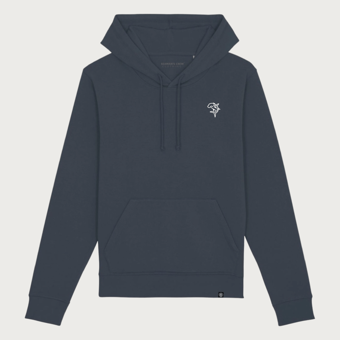 Hammerhead Shark embroidered Hoodie