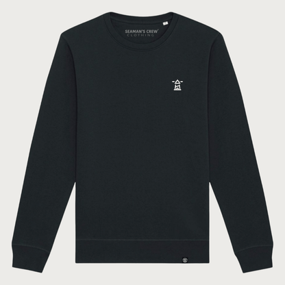 Lighthouse embroidered sweatshirt