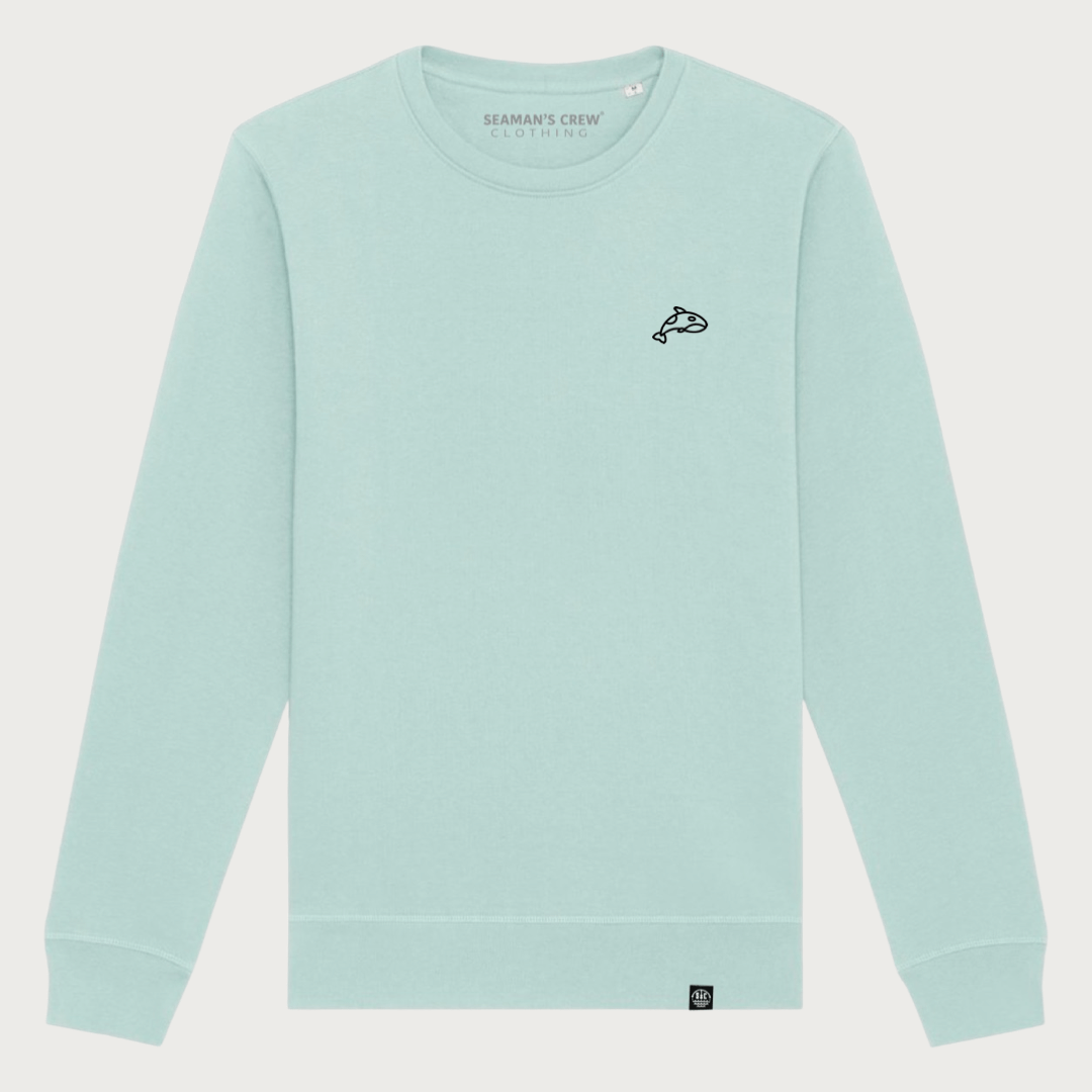 Orca embroidered sweatshirt