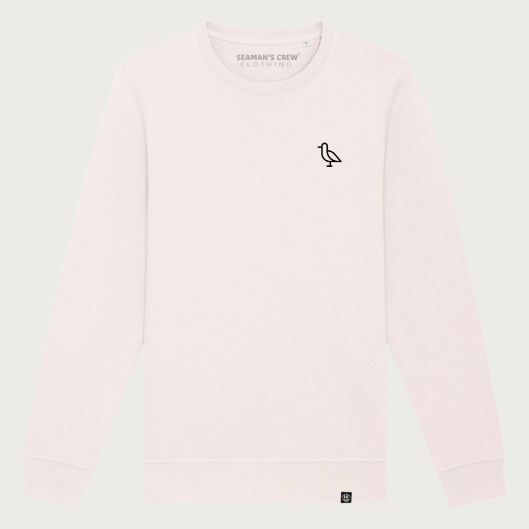Seagull embroidered sweatshirt