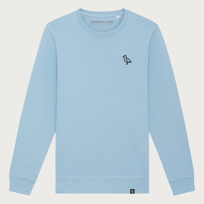 Seagull embroidered sweatshirt