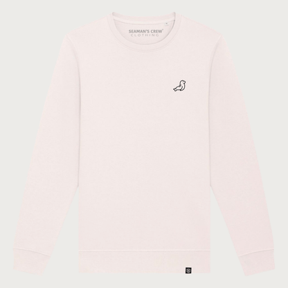 Seal embroidered sweatshirt