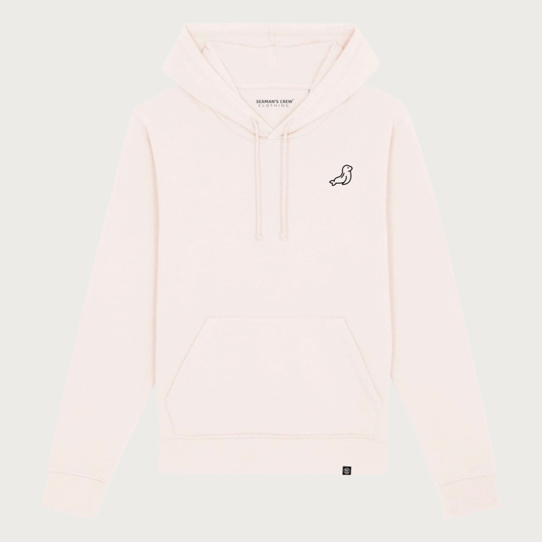 Seal embroidered Hoodie