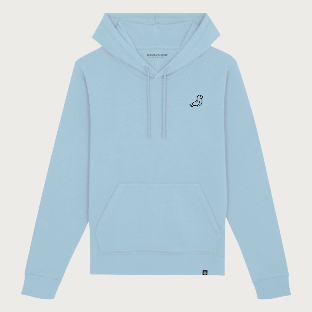 Seal embroidered Hoodie