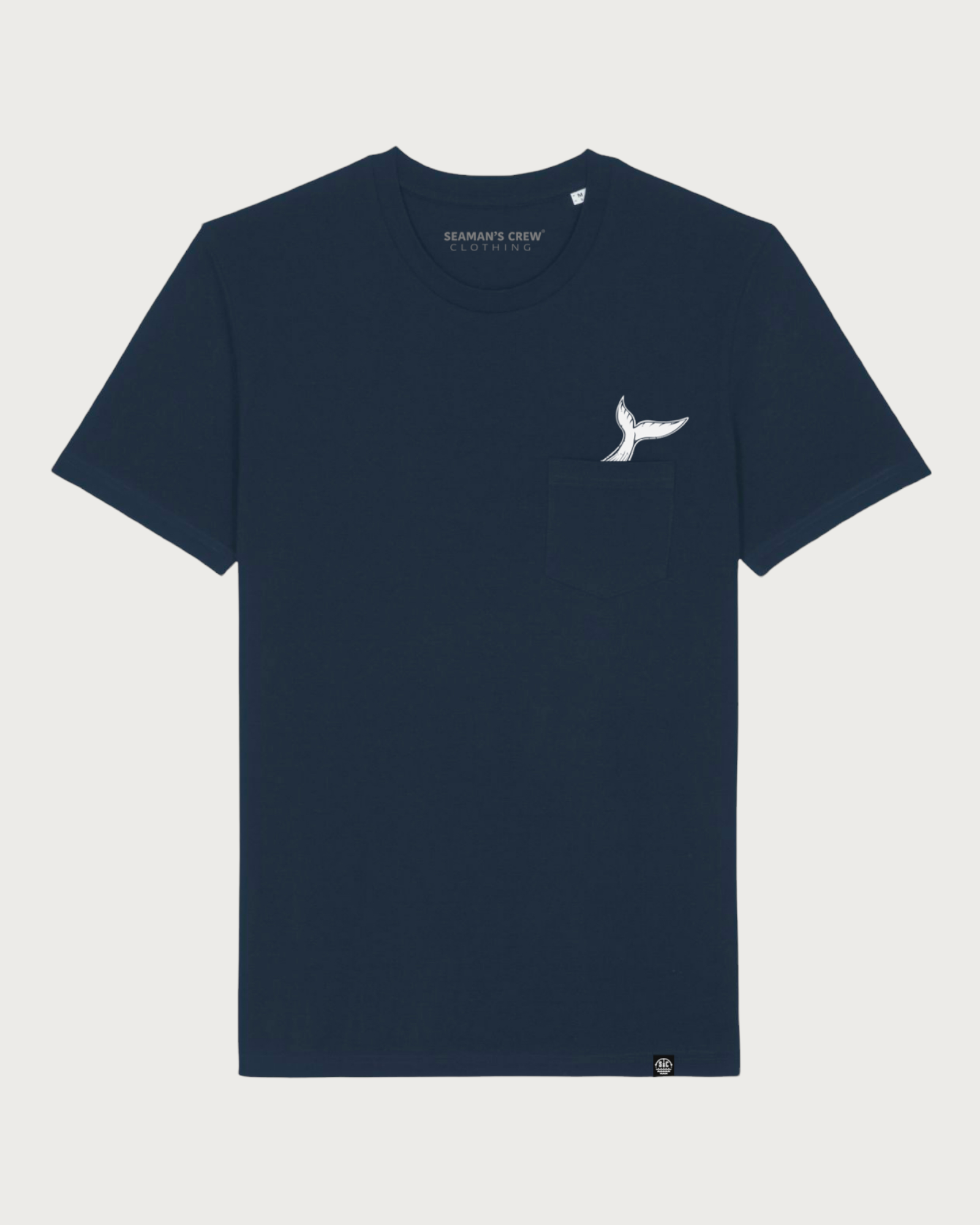 Whale tail Pocket T-shirt - Seaman&