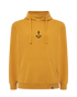 Anchor hoodie mustard - Seaman&