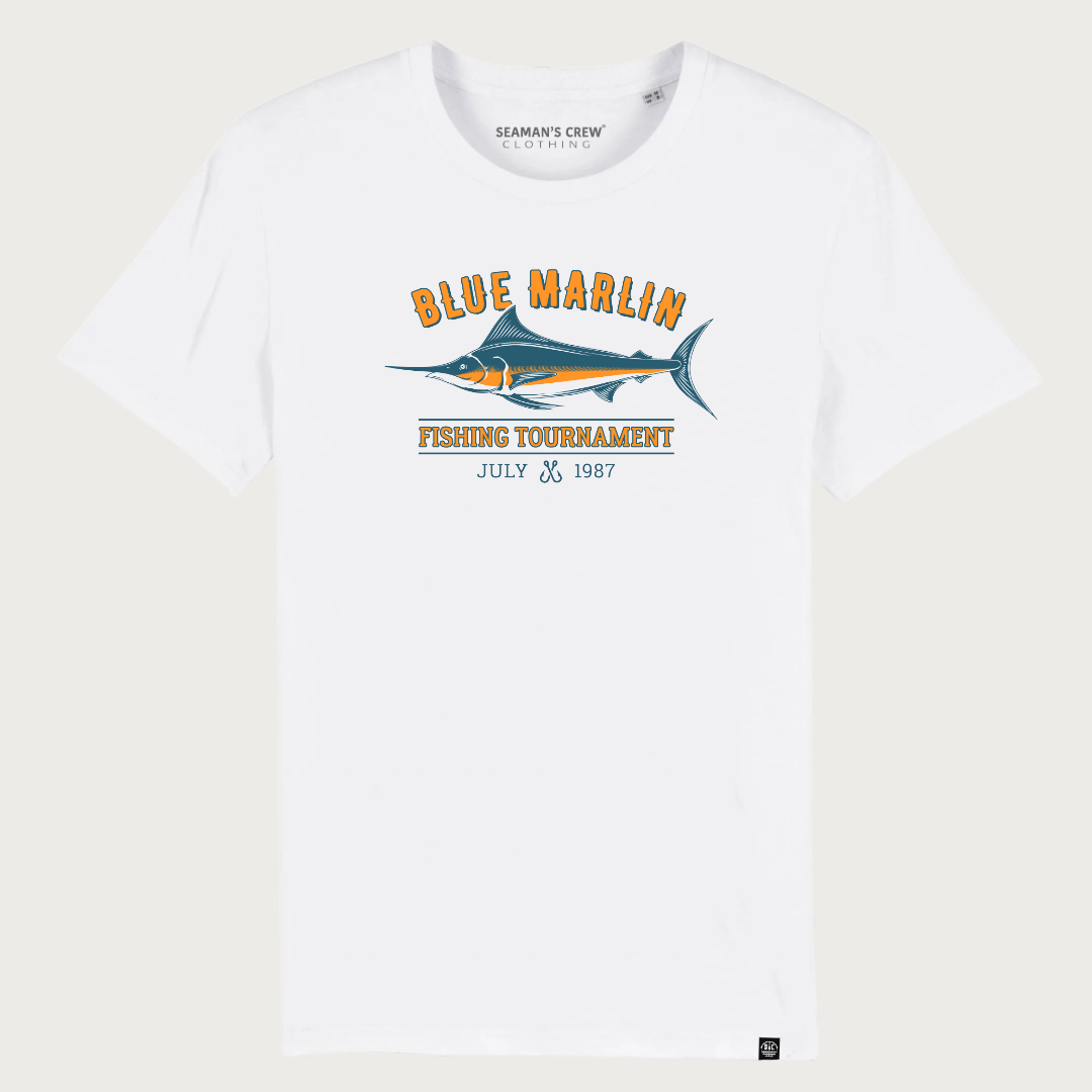 Blue Marlin T-Shirt – Seamans Crew