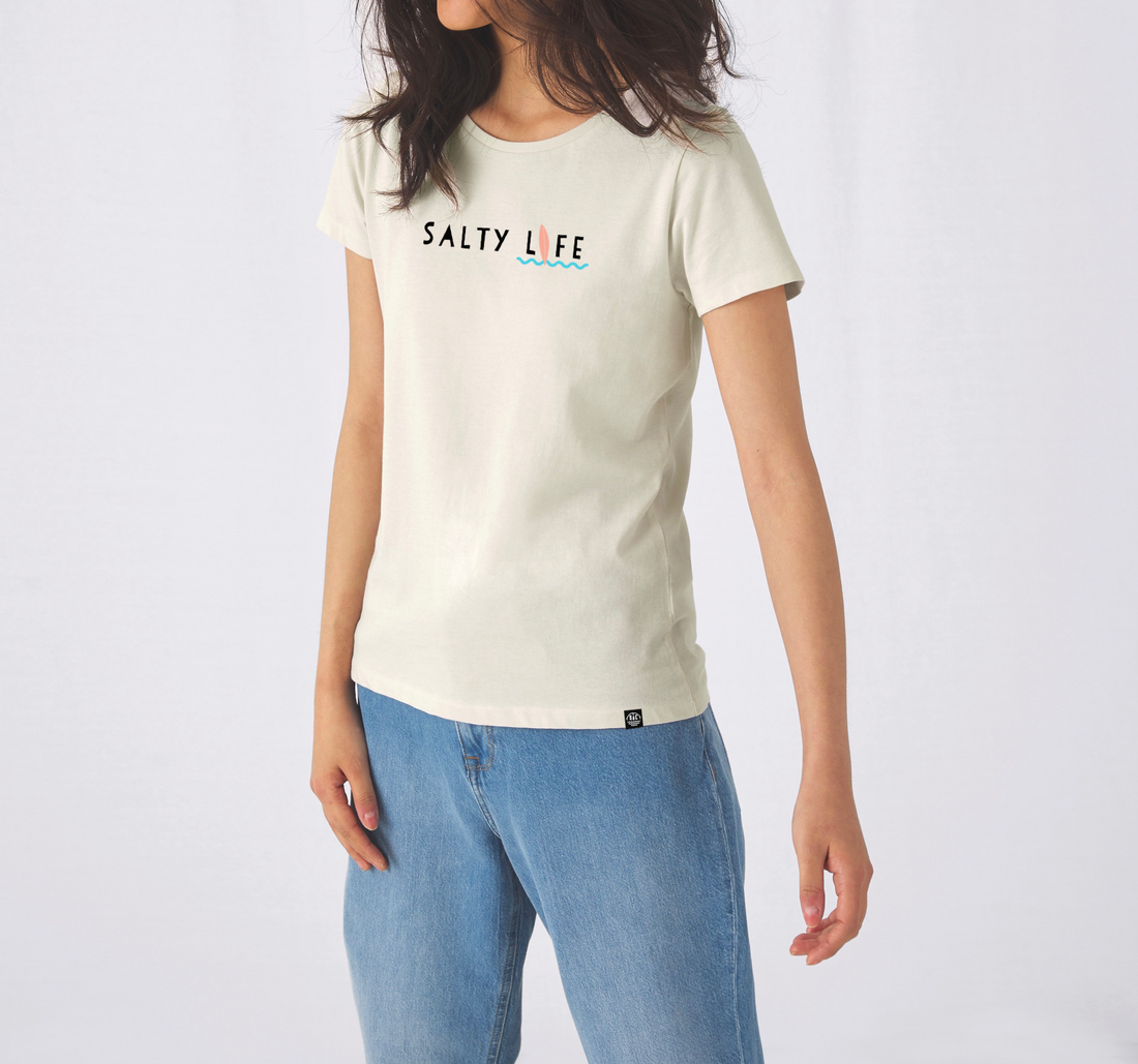 Salty Life t-shirt woman - Seaman&