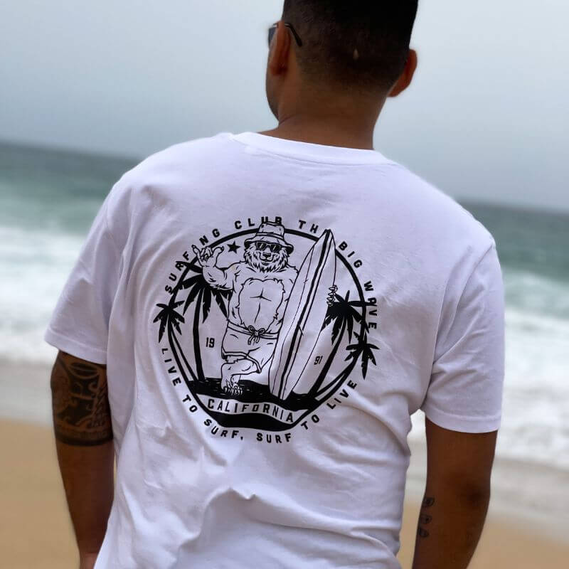 Surf to Live T-shirt - Seaman&